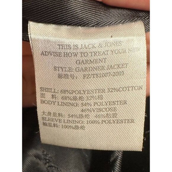 Jack Jones Women's Black Gardner Trench Jacket Size 175/96A US XL - Picture 15 of 16